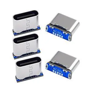 5pcs/lot DC 5V Power DIY Solder Type-C Female Socket Connector Replace for Mini-USB 5Pin Female SMT Type 5pcs/lot DC 5V Power DIY Solder Type-C Female Socket Connector Replace for Mini-USB 5Pin Female SMT Type