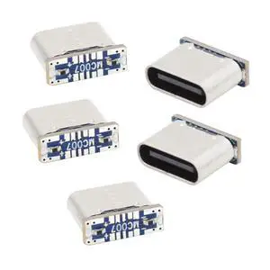 5pcs DIY Type-C Solder DC 5V Power Female Socket Connector Replace for Micro-USB 5Pin Female SMT Type 5pcs DIY Type-C Solder DC 5V Power Female Socket Connector Replace for Micro-USB 5Pin Female SMT Type