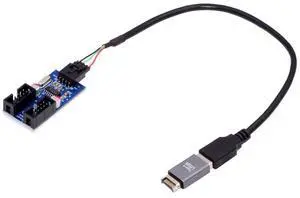 Front Panel USB 3.1 Header Male Type-E to Motherboard 9pin 10pin Header USB 2.0 Type-A Male 1 to 2 Female HUB Adapter Port Multiplier Front Panel USB 3.1 Header Male Type-E to Motherboard 9pin 10pin Header USB 2.0 Type-A Male 1 to 2 Female HUB Adapter Port Multiplier