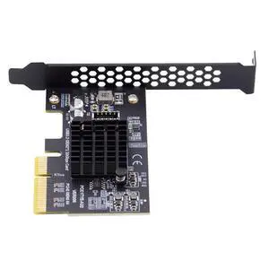 20Gbps USB 3.2 Gen2 Type-E IDC Front Header USB-C to PCI-E 4X Express Card Adapter for Desktop Motherboard 20Gbps USB 3.2 Gen2 Type-E IDC Front Header USB-C to PCI-E 4X Express Card Adapter for Desktop Motherboard