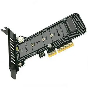 PH4215 M2 Mkey SSD to PCIe 5.0 x4 Adapter Card M Key Expansion Compatible with M.2 NVMe 2230 2242 2260 2280 SSD (with Half Baffle) PH4215 M2 Mkey SSD to PCIe 5.0 x4 Adapter Card M Key Expansion Compatible with M.2 NVMe 2230 2242 2260 2280 SSD (with Half Baffle)