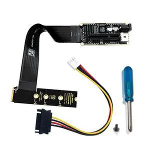 PH427 PCIe 4.0 x4 to M.2 M Key Extension Cable Adapter 64Gbps for External GPU and SSD Expansion Flexible FPC Riser Compatible with NVMe 2230 2242 2260 2280 Slots (PH427B-15) PH427 PCIe 4.0 x4 to M.2 M Key Extension Cable Adapter 64Gbps for External GPU and SSD Expansion Flexible FPC Riser Compatible with NVMe 2230 2242 2260 2280 Slots (PH427B-15)
