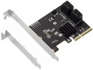 PCIe X4 to 4-Port SATA 6Gbps RAID Controller Card, 9236 Chip SATA3.0 Expansion Adapter Supports RAID 0/1/10 4 SATA III Hard Drive PCI Express Card PCIe X4 to 4-Port SATA 6Gbps RAID Controller Card, 9236 Chip SATA3.0 Expansion Adapter Supports RAID 0/1/10 4 SATA III Hard Drive PCI Express Card