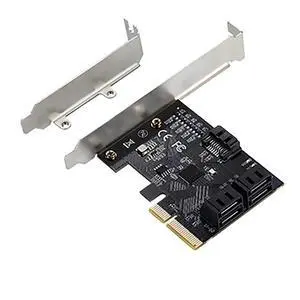 PCIe x4 to 5-Port SATA3.0 6Gbps Expansion Card IO-PCE585S-5IPCIe 3.0 SATA Controller Adapter Supports Bootable System, Compatible with Desktop, Server, Industrial PC, DVR/NVR Systems PCIe x4 to 5-Port SATA3.0 6Gbps Expansion Card IO-PCE585S-5IPCIe 3.0 SATA Controller Adapter Supports Bootable System, Compatible with Desktop, Server, Industrial PC, DVR/NVR Systems