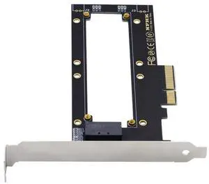 Host Adapter PCI-E4.0 4X to NVMe Ruler 1U GEN-Z EDSFF 5.9mm 8.0mm Thickness Short SSD E1.S Carrier Adapter Host Adapter PCI-E4.0 4X to NVMe Ruler 1U GEN-Z EDSFF 5.9mm 8.0mm Thickness Short SSD E1.S Carrier Adapter