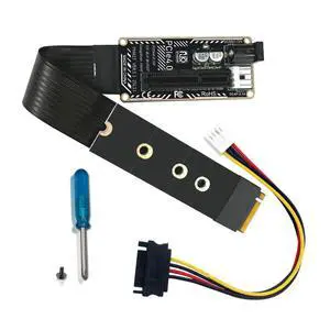M.2 M-Key NVMe NGFF to PCI-E X1 X4 X8 X16 Cable Graphics Card Extension Adapter PCI-Express for M2 2260 2280 M.2 M-Key NVMe NGFF to PCI-E X1 X4 X8 X16 Cable Graphics Card Extension Adapter PCI-Express for M2 2260 2280