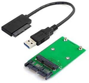 USB 3.0 to mSATA 50Pin SSD & 1.8" Micro SATA 7+9 16pin Adapter Add on Cards PCBA USB 3.0 to mSATA 50Pin SSD & 1.8" Micro SATA 7+9 16pin Adapter USB 3.0 to mSATA 50Pin SSD & 1.8" Micro SATA 7+9 16pin Adapter Add on Cards PCBA USB 3.0 to mSATA 50Pin SSD & 1.8" Micro SATA 7+9 16pin Adapter