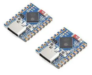 2PCS ESP32-S3 Mini Development Board, Based on ESP32-S3FH4R2 Dual-Core Processor, 240MHz Running Frequency, Support 2.4GHz W-Fi & Blue-Too-th 5, Onboard 4MB Flash Memory/2MB PSRAM 2PCS ESP32-S3 Mini Development Board, Based on ESP32-S3FH4R2 Dual-Core Processor, 240MHz Running Frequency, Support 2.4GHz W-Fi & Blue-Too-th 5, Onboard 4MB Flash Memory/2MB PSRAM