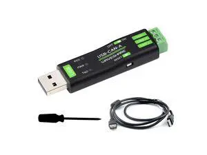 USB to CAN Adapter Data Analyzer CAN Bus Converter Based on STM32 Chip, Support Windows 11/10/8/7/XP and Raspberry Pi OS/Jetson Nano Ubuntu etc. Linux Systems, with USB Cable USB to CAN Adapter Data Analyzer CAN Bus Converter Based on STM32 Chip, Support Windows 11/10/8/7/XP and Raspberry Pi OS/Jetson Nano Ubuntu etc. Linux Systems, with USB Cable