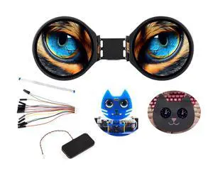 ESP32-S3 1.28inch Double Eye Touch Round LCD AIoT Development Board, Dual 1.28inch IPS Displays, Dual-Core 240MHz Processor, Supports Wi-Fi & Bluetooth 5 & AI Speech Interaction, with Speaker ESP32-S3 1.28inch Double Eye Touch Round LCD AIoT Development Board, Dual 1.28inch IPS Displays, Dual-Core 240MHz Processor, Supports Wi-Fi & Bluetooth 5 & AI Speech Interaction, with Speaker