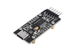 FT232RL USB to UART TTL Serial Adapter, Type-C USB 2.0 to Serial Converter Board, 3.3V/5V Level Switch, CTS/RTS Flow Control, TX/RX LEDs, for Arduino, Compatible with Raspberry Pi FT232RL USB to UART TTL Serial Adapter, Type-C USB 2.0 to Serial Converter Board, 3.3V/5V Level Switch, CTS/RTS Flow Control, TX/RX LEDs, for Arduino, Compatible with Raspberry Pi