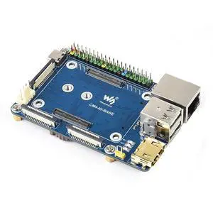 Mini Base Board for Raspberry Pi Compute Module 4, with Standard CM4 Socket and Raspberry Pi 40 PIN GPIO Header, Onboard Multiple Connectors, Suitable For Compute Module 4 Lite/EMMC Series Module Mini Base Board for Raspberry Pi Compute Module 4, with Standard CM4 Socket and Raspberry Pi 40 PIN GPIO Header, Onboard Multiple Connectors, Suitable For Compute Module 4 Lite/EMMC Series Module