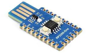 RP2350-One 4MB Flash MCU Board Based on Raspberry Pi RP2350A Dual-core & Dual-Architecture Microcontroller Chip, Pico-Like MCU Board onboard PCB Type-A Plug, Support C/C++, MicroPython RP2350-One 4MB Flash MCU Board Based on Raspberry Pi RP2350A Dual-core & Dual-Architecture Microcontroller Chip, Pico-Like MCU Board onboard PCB Type-A Plug, Support C/C++, MicroPython