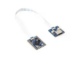 RP2350-Tiny Microcontroller Development Board Kit, Based on Raspberry Pi RP2350 Dual-core & Dual-Architecture Chip, Come with USB Port Adapter + FPC Cable RP2350-Tiny Microcontroller Development Board Kit, Based on Raspberry Pi RP2350 Dual-core & Dual-Architecture Chip, Come with USB Port Adapter + FPC Cable