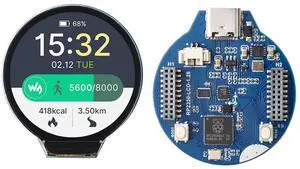 RP2350 MCU Board Based on Raspberry Pi RP2350 Microcontroller Chip, Onboard 1.28inch LCD 240×240 Pixels 65K Colorful IPS Display, Dual-core & Dual-Architecture Design RP2350 MCU Board Based on Raspberry Pi RP2350 Microcontroller Chip, Onboard 1.28inch LCD 240×240 Pixels 65K Colorful IPS Display, Dual-core & Dual-Architecture Design
