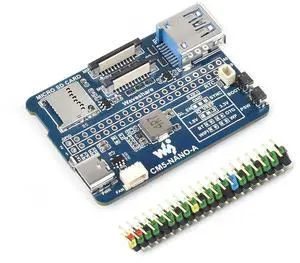 Base Board for Raspberry Pi Compute Module 5 Lite/eMMC Series Module, Same Size as CM5, with Multiple Peripheral Interfaces, Suitable for Evaluating CM5 or Being Integrated into End Products Base Board for Raspberry Pi Compute Module 5 Lite/eMMC Series Module, Same Size as CM5, with Multiple Peripheral Interfaces, Suitable for Evaluating CM5 or Being Integrated into End Products