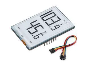 1.9inch E-Paper Module 91 Segments E-Ink Display for Raspberry Pi/Arduino/STM32, Black/White Display Color, I2C Bus, Support Partial Refresh, 3.3V/5V 1.9inch E-Paper Module 91 Segments E-Ink Display for Raspberry Pi/Arduino/STM32, Black/White Display Color, I2C Bus, Support Partial Refresh, 3.3V/5V