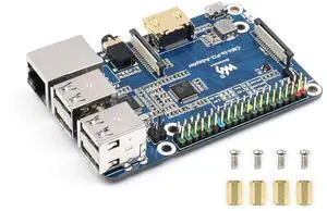 Compute Module 4 to Raspberry Pi 3 Model B/B+ Adapter, Alternative Solution for Raspberry Pi 3 Model B/B+, Support Access to CM4 Lite/eMMC Series Boards Compute Module 4 to Raspberry Pi 3 Model B/B+ Adapter, Alternative Solution for Raspberry Pi 3 Model B/B+, Support Access to CM4 Lite/eMMC Series Boards
