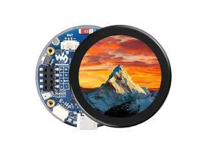 ESP32-C6 1.43inch AMOLED Round Touch Display Development Board, 160MHz RISC-V Processor, 466×466 Pixels 16.7M Color Display, Onboard Dual Digital Microphone Array, 6-Axis IMU, RTC Chip, etc. ESP32-C6 1.43inch AMOLED Round Touch Display Development Board, 160MHz RISC-V Processor, 466×466 Pixels 16.7M Color Display, Onboard Dual Digital Microphone Array, 6-Axis IMU, RTC Chip, etc.