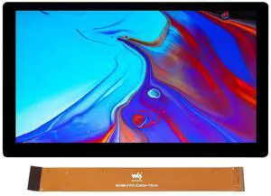 7inch QLED Quantum Dot Display 1024x600 Integrated Touch Display Thin&Light Screen Support Raspberry Pi/Jetson Nano/Windows PC, Wider Color Gamut, More Pure Chroma (Not Included Development Adapter) 7inch QLED Quantum Dot Display 1024x600 Integrated Touch Display Thin&Light Screen Support Raspberry Pi/Jetson Nano/Windows PC, Wider Color Gamut, More Pure Chroma (Not Included Development Adapter)