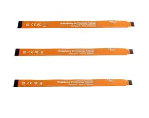 3PCS Official Pi DSI Display FPC Flexible Cable Compatible with Raspberry Pi 5, 22Pin to 15Pin, Suitable for RPi 5 Connecting to DSI Display Screen (200mm/20cm/0.65ft Length) 3PCS Official Pi DSI Display FPC Flexible Cable Compatible with Raspberry Pi 5, 22Pin to 15Pin, Suitable for RPi 5 Connecting to DSI Display Screen (200mm/20cm/0.65ft Length)