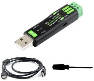 USB to RS485 / RS232 Serial Converter Adapter Adopt Original FT232RNL Chip, Onboard TVS, Self-Recovery Fuse etc. Protection Circuits, Support Mac, Linux, Android, Win11/10/8.1/8/7 Multi-OS USB to RS485 / RS232 Serial Converter Adapter Adopt Original FT232RNL Chip, Onboard TVS, Self-Recovery Fuse etc. Protection Circuits, Support Mac, Linux, Android, Win11/10/8.1/8/7 Multi-OS