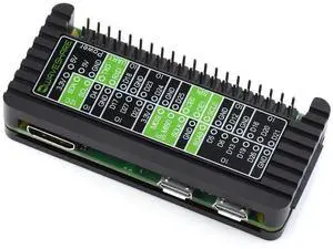 Aluminum Alloy Case for Raspberry Pi Zero 2 W/Zero W/Zero Series Boards, Comes with Colorful GPIO Label, Built-in HeatSpreader, WiFi Non-Shielding Design Aluminum Alloy Case for Raspberry Pi Zero 2 W/Zero W/Zero Series Boards, Comes with Colorful GPIO Label, Built-in HeatSpreader, WiFi Non-Shielding Design