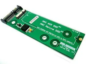 Sinech 7+17Pin to SATA Adapter Card,Compatible with SSD from 2012 Year MacBook Air/PRO Retina Sinech 7+17Pin to SATA Adapter Card,Compatible with SSD from 2012 Year MacBook Air/PRO Retina