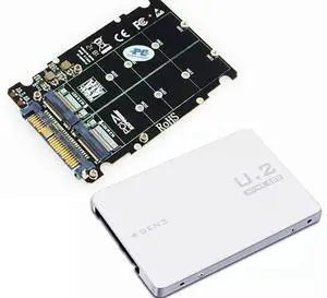 U.2 SFF-8639 to M.2 nVME Or M2 SATA SSD Adapter Card with Case U.2 SFF-8639 to M.2 nVME Or M2 SATA SSD Adapter Card with Case