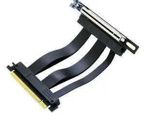 10cm PCI-e 5.0 X16 Riser Cable,PCIe Extension Card | 10cm 90Degree AngledSupport PCIe 5.0 GeForce RTX 40/RTX 50 Series AMD Radeon RX7000/RX9000 Series GPU Card 10cm PCI-e 5.0 X16 Riser Cable,PCIe Extension Card | 10cm 90Degree AngledSupport PCIe 5.0 GeForce RTX 40/RTX 50 Series AMD Radeon RX7000/RX9000 Series GPU Card