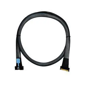 MCIO 8i to 8i Cable, PCIe 5.0 Gen5 Internal High-Speed Adapter, SFF-TA-1016 Connector for NVMe RAID Controller Server Storage Backplane, 50CM MCIO 8i to 8i Cable, PCIe 5.0 Gen5 Internal High-Speed Adapter, SFF-TA-1016 Connector for NVMe RAID Controller Server Storage Backplane, 50CM