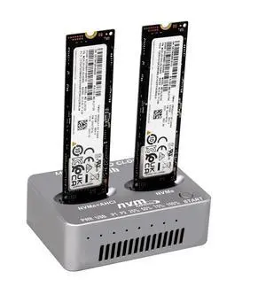 M2 NVMe Duplicator, Dual-Bay Offline Cloner, USB C to M.2 20Gbps Docking Station, M.2 PCIe AHCI SSD Reader for Both (M Key, B+M Key) NGFF SSD Enclosure (Need Extra AC/PD Power) M2 NVMe Duplicator, Dual-Bay Offline Cloner, USB C to M.2 20Gbps Docking Station, M.2 PCIe AHCI SSD Reader for Both (M Key, B+M Key) NGFF SSD Enclosure (Need Extra AC/PD Power)