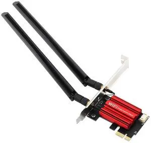 AC1200 PCIe WiFi Card Bluetooth 5.1, Dual Band Desktop Adapter Win10/11 | RTL8822CE Low-Latency Gaming, Buffer-Free 4K Streaming, Bluetooth Peripherals & Multi-Device StableGamers' & Office Choice AC1200 PCIe WiFi Card Bluetooth 5.1, Dual Band Desktop Adapter Win10/11 | RTL8822CE Low-Latency Gaming, Buffer-Free 4K Streaming, Bluetooth Peripherals & Multi-Device StableGamers' & Office Choice