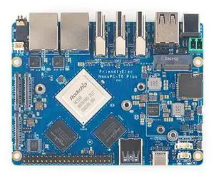 FriendlyElec NanoPC-T6 Plus Single Board Computer, RK3588, 16GB LPDDR5 RAM, 64GB eMMC, Support 8K Video & HDMI in, Dual 2.5G Ethernet, WiFi 6, M.2 NVMe Slot (16+64GB,Bare Board) FriendlyElec NanoPC-T6 Plus Single Board Computer, RK3588, 16GB LPDDR5 RAM, 64GB eMMC, Support 8K Video & HDMI in, Dual 2.5G Ethernet, WiFi 6, M.2 NVMe Slot (16+64GB,Bare Board)