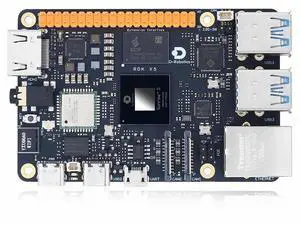 D-Robotics RDK X5 Development Board - 10 Tops AI, 4GB/8GB RAM, Sunrise 5 Chip, Octa-core Cortex A55, MIPI DSI, HDMI, Wi-Fi 6, Bluetooth 5.4, Ready-to-Use (4GB RAM,Board Only) D-Robotics RDK X5 Development Board - 10 Tops AI, 4GB/8GB RAM, Sunrise 5 Chip, Octa-core Cortex A55, MIPI DSI, HDMI, Wi-Fi 6, Bluetooth 5.4, Ready-to-Use (4GB RAM,Board Only)