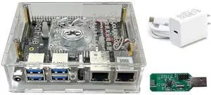 VisionFive2 Ver. 1.3B RISC-V Single Board Computer, 4GB RAM with WiFi 6 USB Dongle, PD Power, Acrylic Case, Fan Cooler - RISC-V Development SBC Mainboard Motherboad Support NAS Openwrt VisionFive2 Ver. 1.3B RISC-V Single Board Computer, 4GB RAM with WiFi 6 USB Dongle, PD Power, Acrylic Case, Fan Cooler - RISC-V Development SBC Mainboard Motherboad Support NAS Openwrt