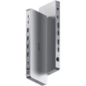 USB 3.2 Gen 2 Dual 4K 60Hz Display Docking Station, Up to 2 Monitor Display, 10Gbps USB C, 2 HDMI & Display Ports, 1000Mbps RJ45 Port, 100 Watts PD, 150 Watts PSU, DisplayLink, CS700 USB 3.2 Gen 2 Dual 4K 60Hz Display Docking Station, Up to 2 Monitor Display, 10Gbps USB C, 2 HDMI & Display Ports, 1000Mbps RJ45 Port, 100 Watts PD, 150 Watts PSU, DisplayLink, CS700