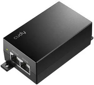 Passive PoE Adapter 24V 12W 328ft 10/100Mbps RJ45 Injector POE2412W | 24V Passive PoE Mode B with 12W power, 100m/328ft reach, 10/100Mbps RJ45, surge & ESD protection, wallmount ready, power LED Passive PoE Adapter 24V 12W 328ft 10/100Mbps RJ45 Injector POE2412W | 24V Passive PoE Mode B with 12W power, 100m/328ft reach, 10/100Mbps RJ45, surge & ESD protection, wallmount ready, power LED