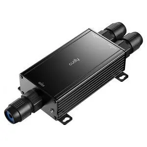 2 Channel Gigabit Outdoor PoE++ Extender, 2 Output PoE Ports, IP67 Waterproof, 1000Mbps, PoE Repeater/Amplifier/Booster, Wall-Mount, Comply with 802.3bt/at/af, POE25 2 Channel Gigabit Outdoor PoE++ Extender, 2 Output PoE Ports, IP67 Waterproof, 1000Mbps, PoE Repeater/Amplifier/Booster, Wall-Mount, Comply with 802.3bt/at/af, POE25