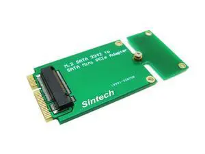 M.2 NGFF 22x42 Adapter As 3x7cm Mini PCI-e SATA SSD for Asus Eee PC 1000 S101 900 901 900A T91 M.2 NGFF 22x42 Adapter As 3x7cm Mini PCI-e SATA SSD for Asus Eee PC 1000 S101 900 901 900A T91