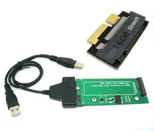 18Pin to SATA Adapter Card with USB SATA Cable and M.2 SATA Card 18Pin to SATA Adapter Card with USB SATA Cable and M.2 SATA Card
