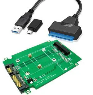 Mini PCI-e SATA SSD to SATA Adapter for Asus Eee PC 1000 S101 900 901 900A T91 SSD with USB SATA Cable Mini PCI-e SATA SSD to SATA Adapter for Asus Eee PC 1000 S101 900 901 900A T91 SSD with USB SATA Cable