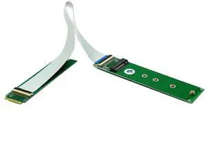 M.2 NVME Extender,NGFF M-Key PCIe SSD Extention Card with Anti-electromagnetic Foiled Cable 20CMS M.2 NVME Extender,NGFF M-Key PCIe SSD Extention Card with Anti-electromagnetic Foiled Cable 20CMS