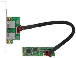 M.2 BM 1G Dual-Port Adapter M.2 BM 1G Dual-Port Adapter