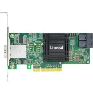 PCIE 3.0 X8 Rotate 2 SFF-8643+External 2 SFF-8644 NVME Expansion Card PCIE 3.0 X8 Rotate 2 SFF-8643+External 2 SFF-8644 NVME Expansion Card