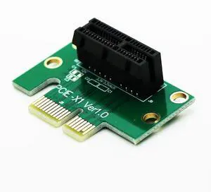 PCI-E PCIe Express 1X Riser Extension Card Angled PCI-E PCIe Express 1X Riser Extension Card Angled