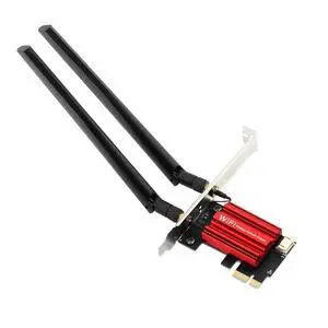 AC1200 PCIe WiFi Card Bluetooth 5.1, Dual Band Desktop Adapter Win10/11 | RTL8822CE Low-Latency Gaming, Buffer-Free 4K Streaming, Bluetooth Peripherals & Multi-Device StableGamers' & Office Choice AC1200 PCIe WiFi Card Bluetooth 5.1, Dual Band Desktop Adapter Win10/11 | RTL8822CE Low-Latency Gaming, Buffer-Free 4K Streaming, Bluetooth Peripherals & Multi-Device StableGamers' & Office Choice
