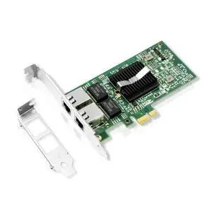 Gigabit Network Card Dual Ports RJ45 Copper Ethernet Adapter,with Intel 82576 Chip, PCI-Express 2.1 X1 NIC Compare to Intel E1G42ET Gigabit Network Card Dual Ports RJ45 Copper Ethernet Adapter,with Intel 82576 Chip, PCI-Express 2.1 X1 NIC Compare to Intel E1G42ET