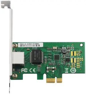 PCIe x1 Single-Port Gigabit Copper Ethernet Network Adapter PCIe x1 Single-Port Gigabit Copper Ethernet Network Adapter