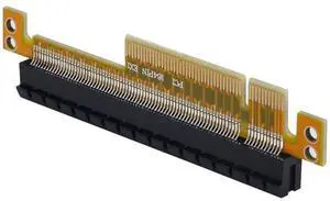 xiwai PCI-E Express 8X to 16x Extender Converter Riser Card Adapter Male to Female Extension xiwai PCI-E Express 8X to 16x Extender Converter Riser Card Adapter Male to Female Extension